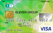 ELEVEN GROUP VISAカード
