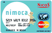 nimoca　NICOS　MasterCard