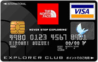 THE NORTH FACE EXPLORER CLUB VISAカード
