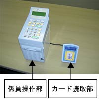 PiTaPa専用端末機操作イメージ1