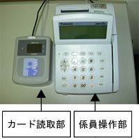 PiTaPa・クレジット兼用端末機操作イメージ1