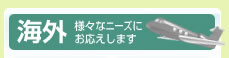 海外　様々なニーズにお応えします