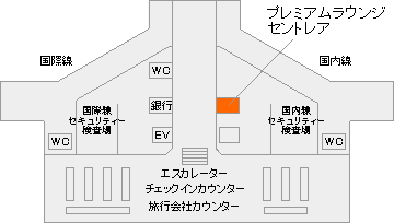 中部国際空港プレミアムラウンジセントレア