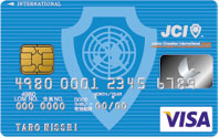 JC会員 ID VISAカード：一般カード表面