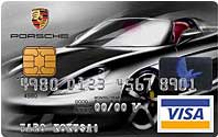 PORSCHEカード:カード表面