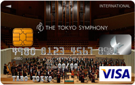 TOKYO SYMPHONY VISAカード:表面