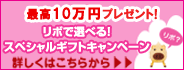 最高で10万円分プレゼント！リボで選べるプレゼントキャンペーン