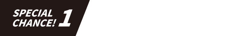 SPECIAL CHANCE!1 抽選口数をさらに増やすには！