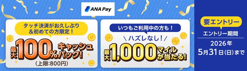 ANA Pay キャンペーン