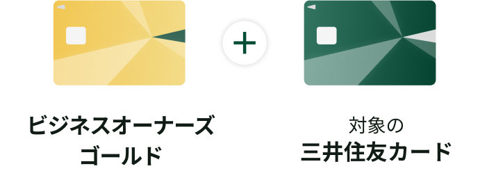 ビジネスオーナーズ ゴールド+対象の三井住友カード