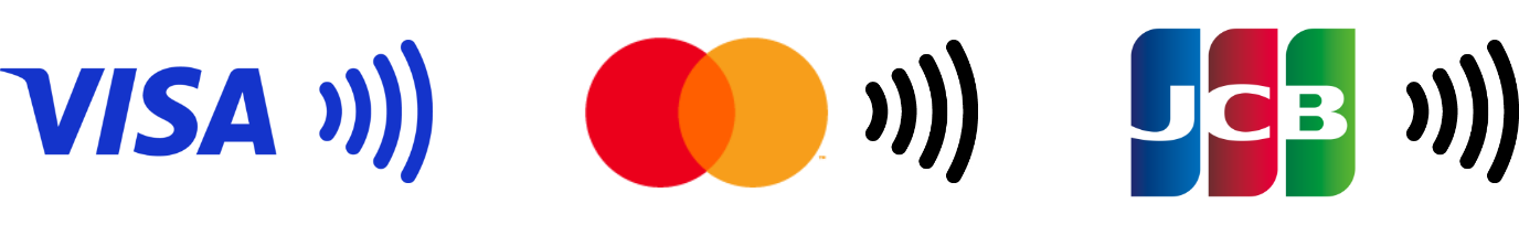 Visa Mastercard JCB