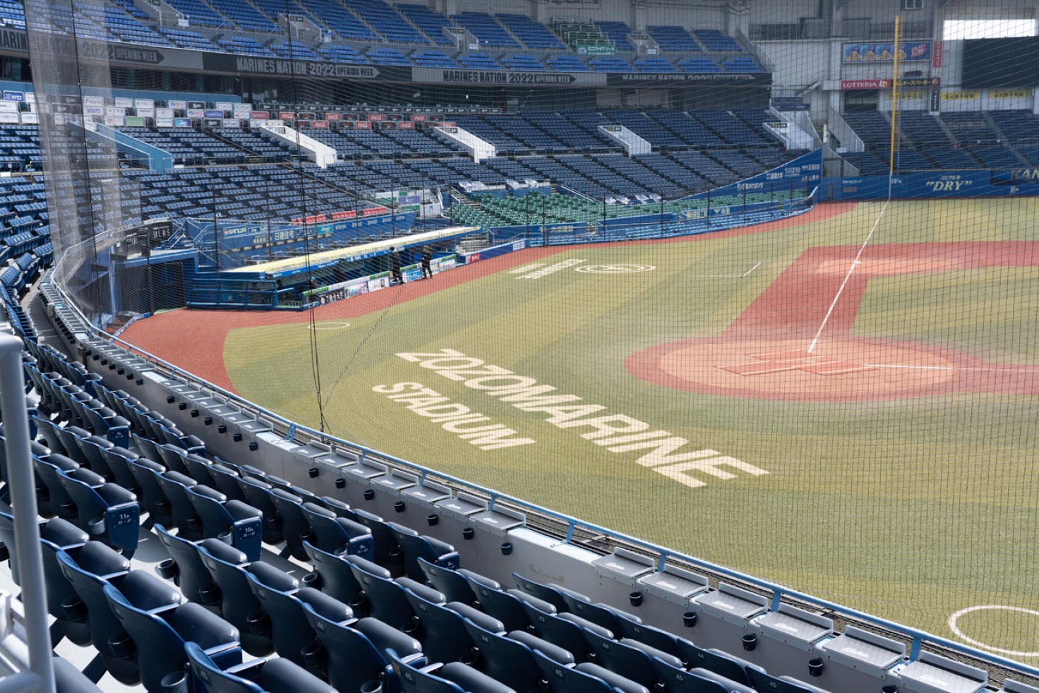 千葉ロッテマリーンズの本拠地・ZOZOマリンスタジアム