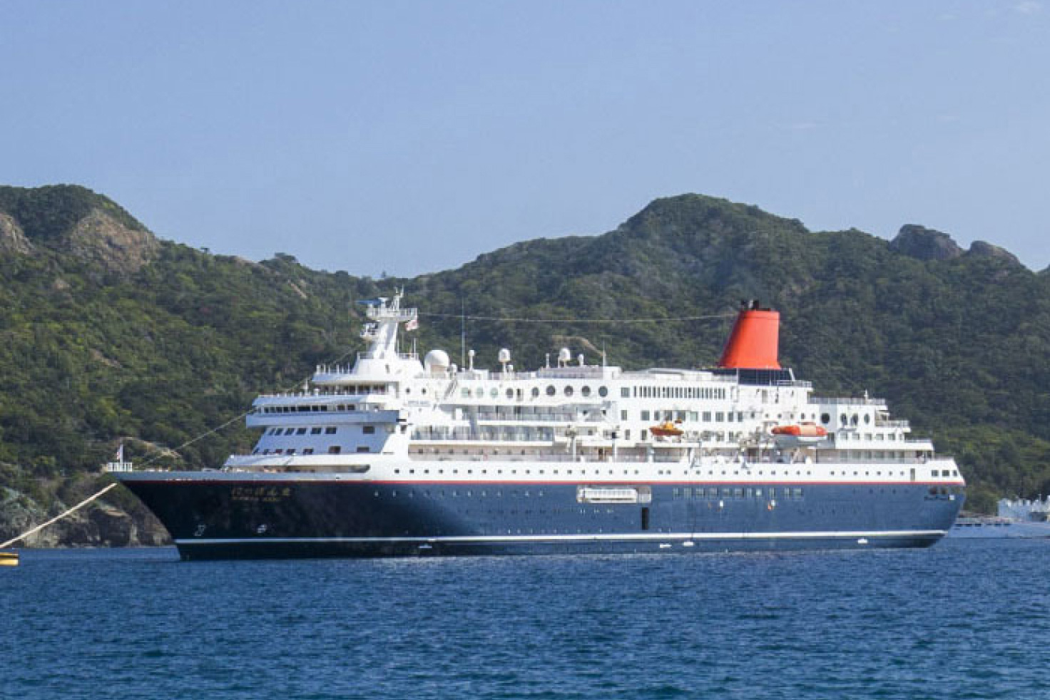 クルーズ船のにっぽん丸