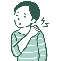 悩む人のイラスト