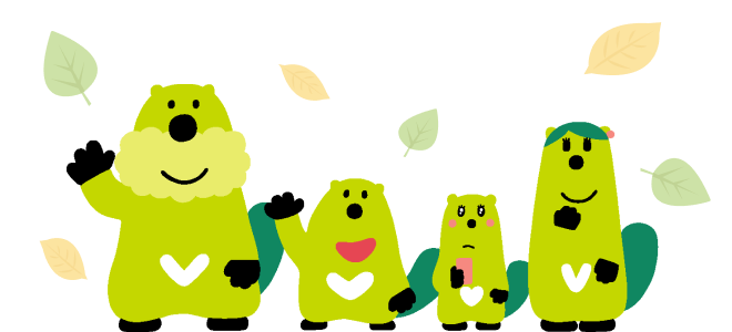 ビバすけのイラスト