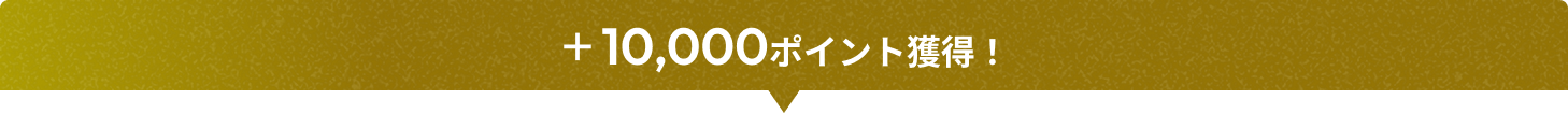 +10,000ポイント獲得