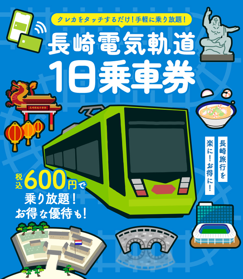 長崎電気軌道1日乗車券
