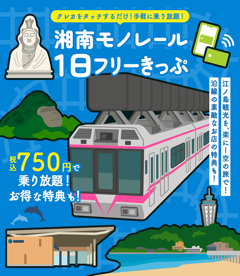 湘南モノレール1日フリーきっぷ