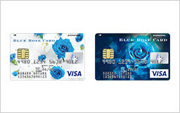 AOYAMA VISA CARDɐVɁuBLUE ROSE CARDva