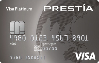 PRESTIA Visa PLATINUM CARD