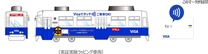 実証実験ラッピング車両イメージ