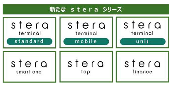 新たなsteraシリーズ イメージ