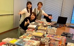 「こどものみらい古本募金」へ寄付を実施