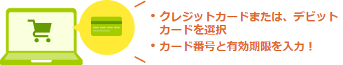 ご注文時にお支払い画面で下記のようにご入力ください。