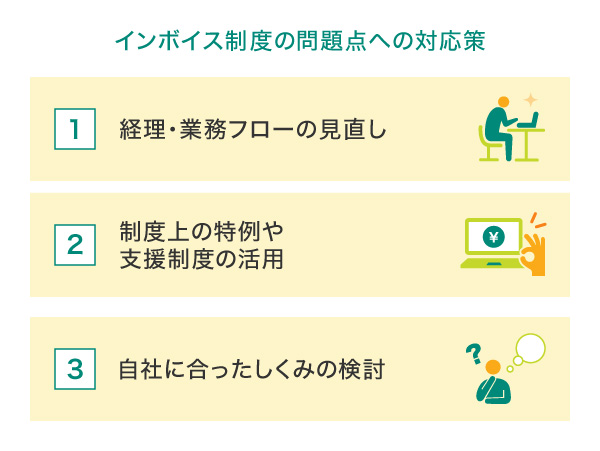インボイス制度の問題点への対応策
