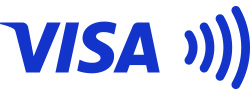 Visaのタッチ決済対応マーク イメージ