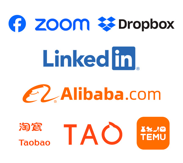 対象の海外加盟店 ロゴイメージ