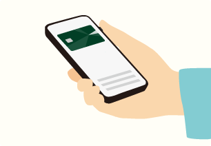 アプリを立ち上げ、カードをお選びください。 イメージ