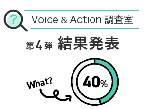 Voice & Action調査室　第4弾結果発表
