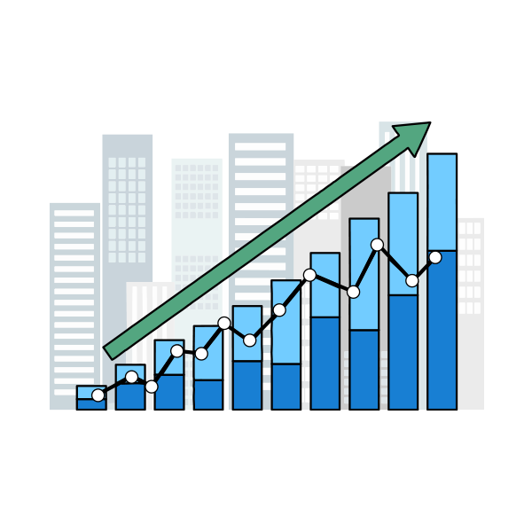 米国株投資のメリット イメージ
