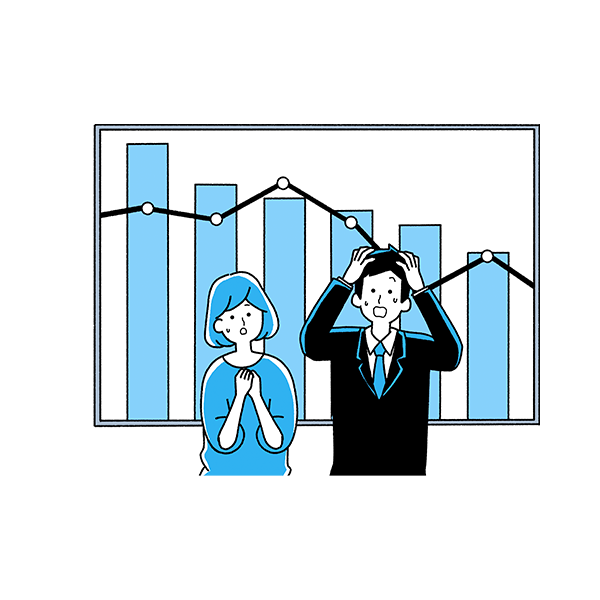 米国株投資のデメリット イメージ