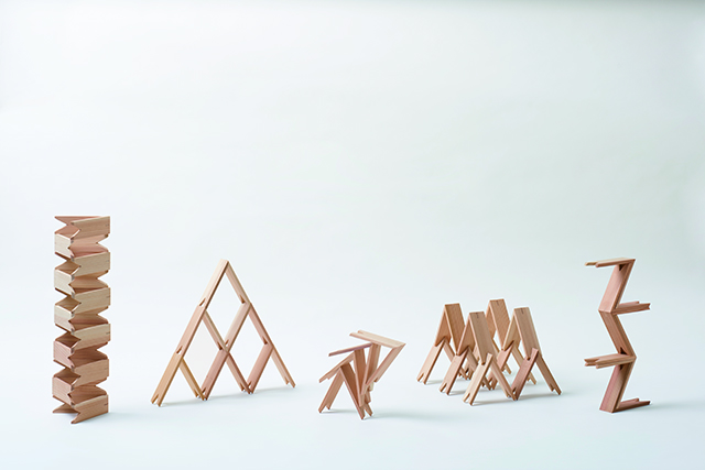 団体現代表を務める、世界的建築家・隈研吾さんがデザインした「つみき」