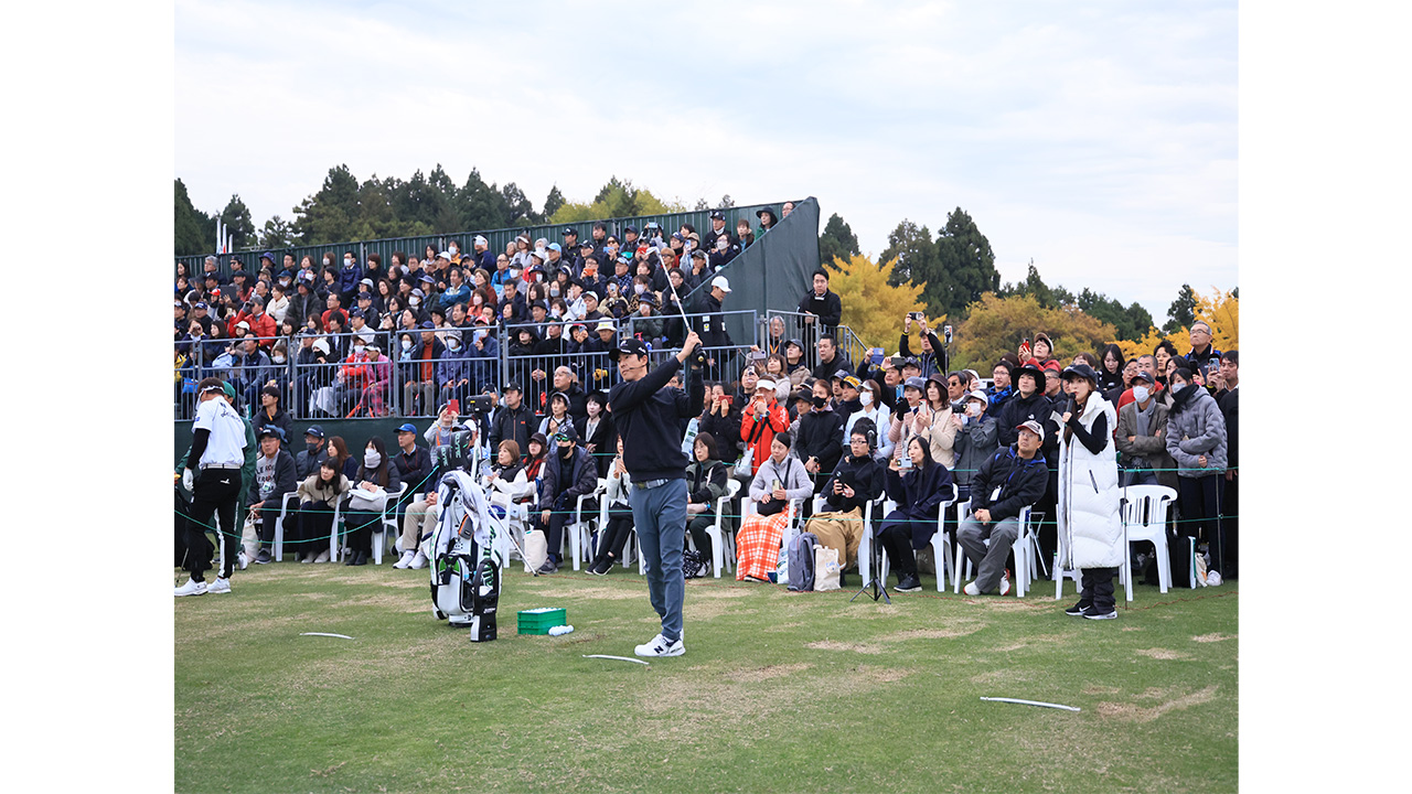 大会アンバサダーである石川 遼選手によるイベント イメージ