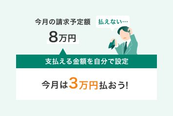 好きな金額に変更 イメージ