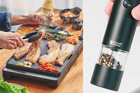 ラッセルホブス 充電式ミル & ホットプレート イメージ