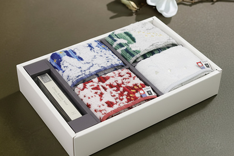 「継 - tsugu」今治タオルハンカチ&「媛香蔵」アロマミストセット イメージ