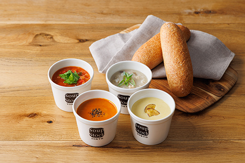 Soup Stock Tokyo 定番スープとパンのセットU イメージ