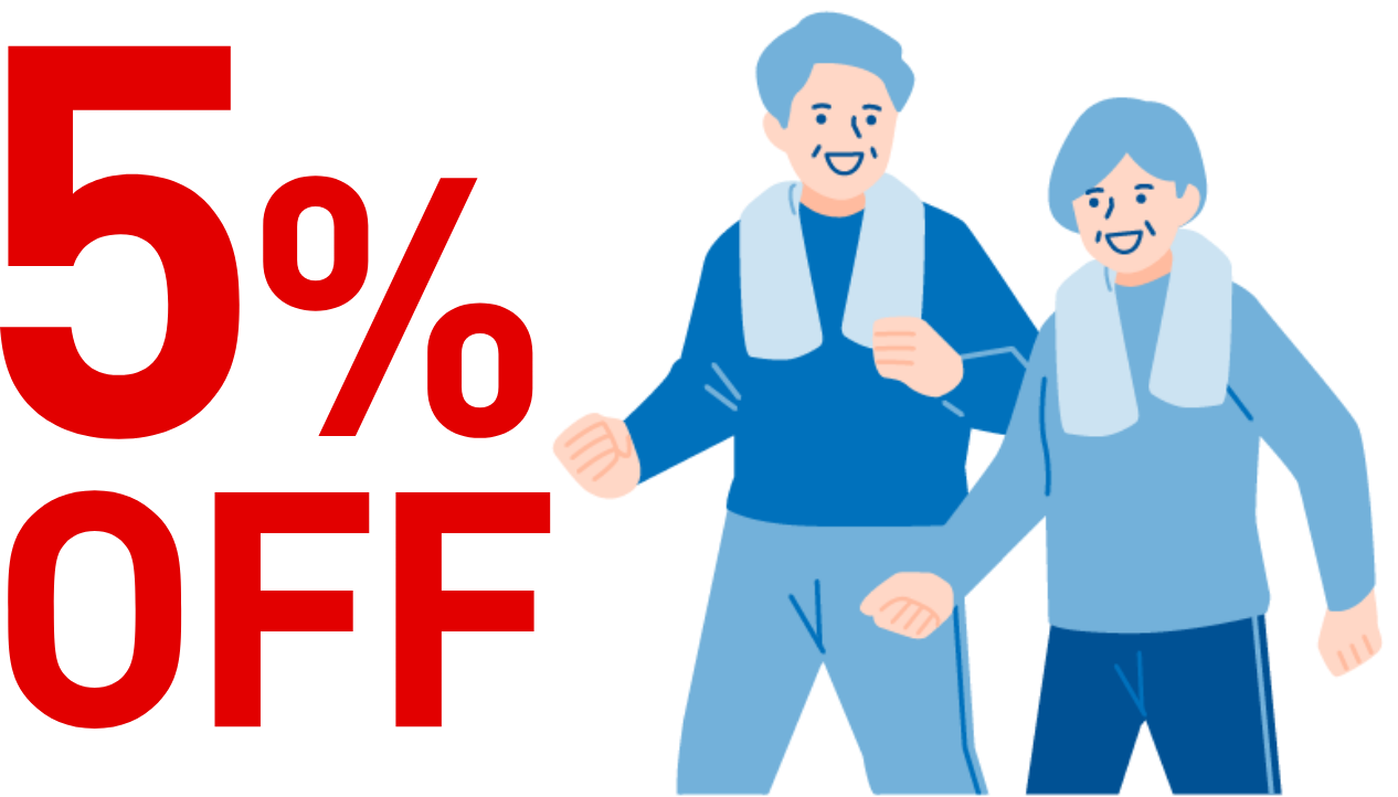 5%OFF