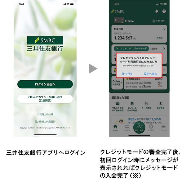 クレジットモード