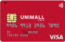 ユニモールカード ｜ クレジットカードの三井住友VISAカード 