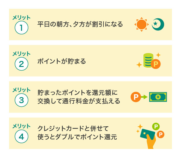 ETCマイレージサービスのメリットとは？