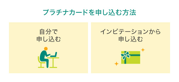 プラチナカードの作り方・申込方法