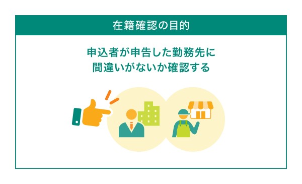 在籍確認の目的