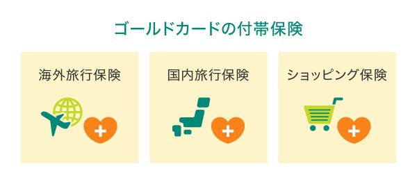 ゴールドカードの付帯保険