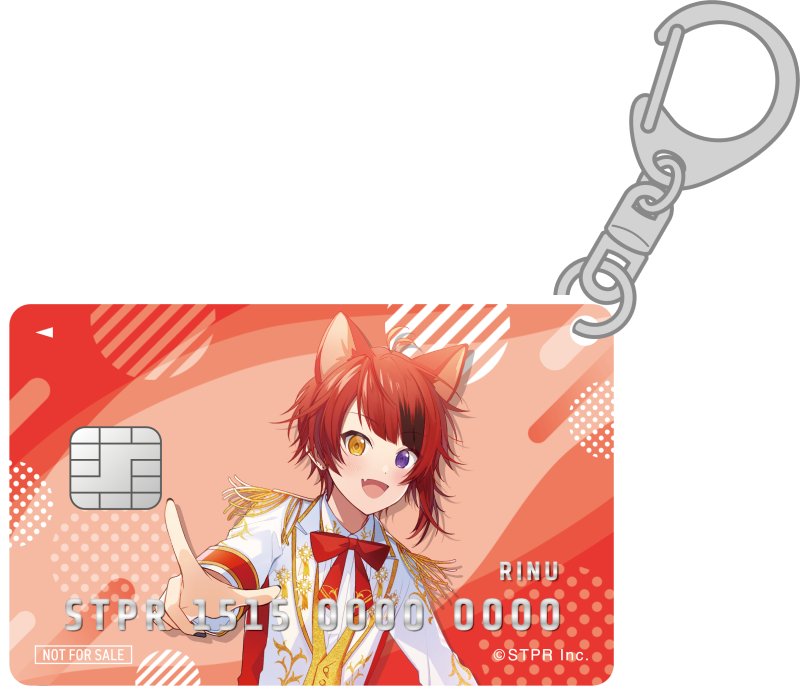 STPR CARD アクキー 莉犬 イメージ