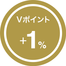 ポイント＋1％